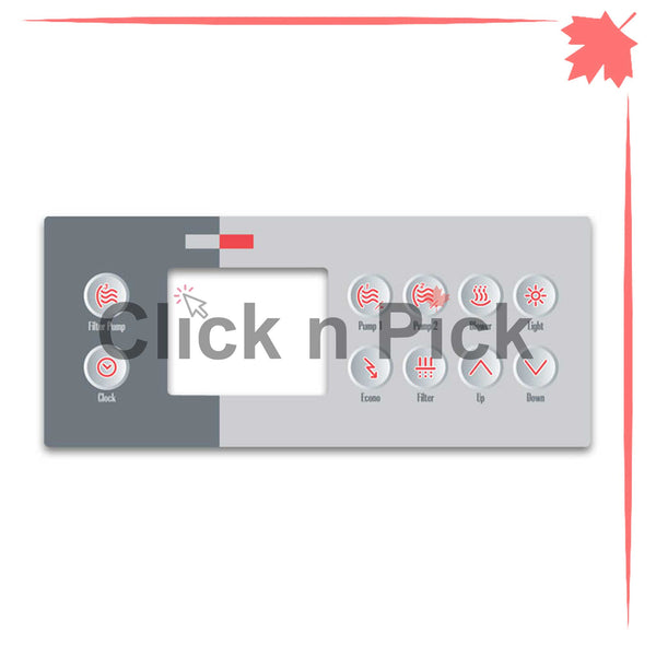 9916-100761 Gecko Overlay TSC-4-10K-GE1 - Click N Pick Canada