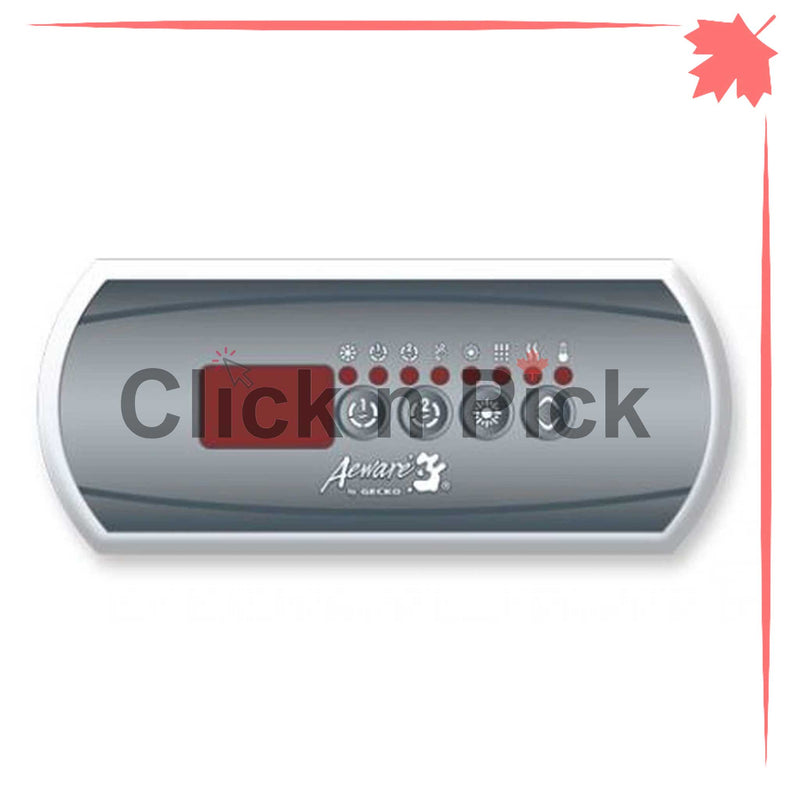 BDLK2002OP Gecko Keypad with Overlay In.K200-2OP - Click N Pick Canada