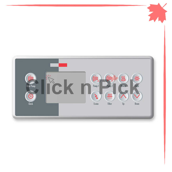 BDLTSC410K Gecko Keypad with Overlay TSC-4-10K-GE1 - Click N Pick Canada