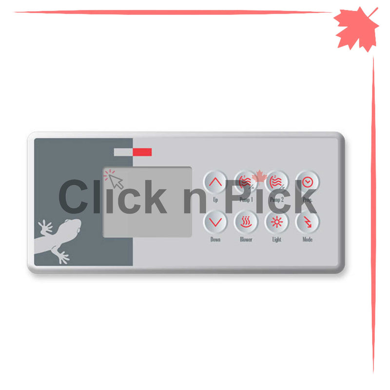 BDLTSC4GE1 Gecko Keypad with Overlay TSC-4-GE1 - Click N Pick Canada