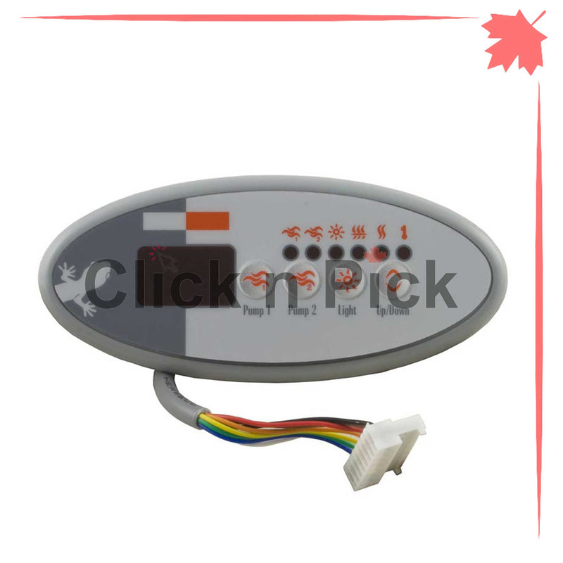 BDLTSC9GE1 Gecko Keypad with Overlay TSC-9 - Click N Pick Canada