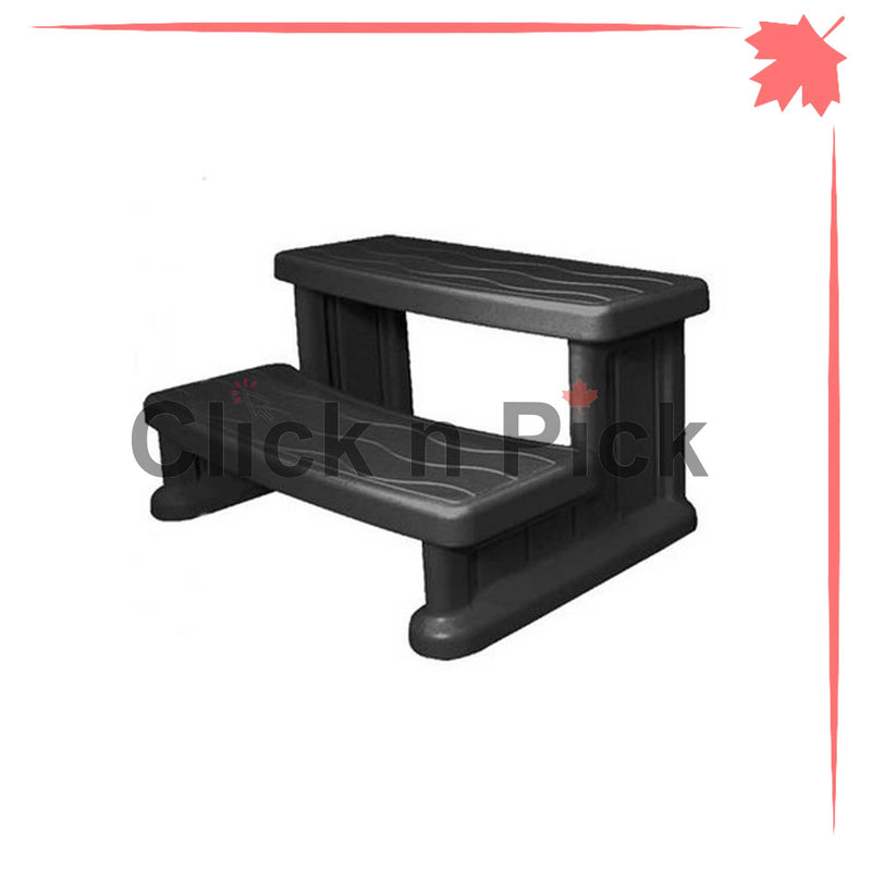 Cover Valet Lightweight Spa Step Black - Click N Pick Canada